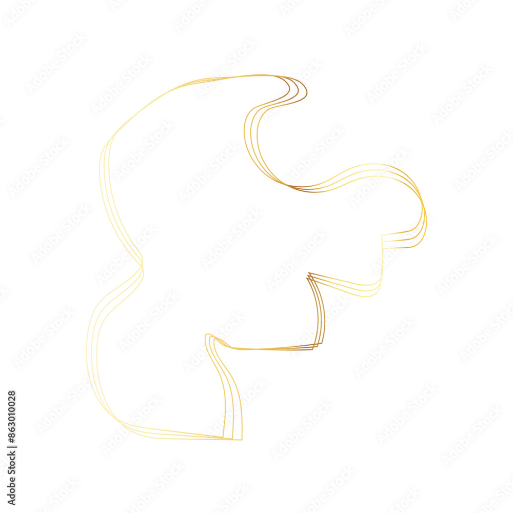 Gold liquid geometric shapes. Graphic elements Gold liquid geometric shapes. Graphic elements