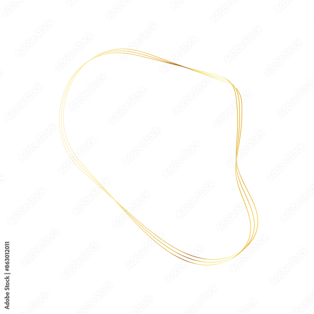 Gold liquid geometric shapes. Graphic elements Gold liquid geometric shapes. Graphic elements