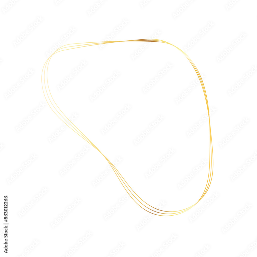 Gold liquid geometric shapes. Graphic elements Gold liquid geometric shapes. Graphic elements