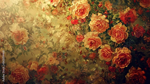 floral wallpaper background