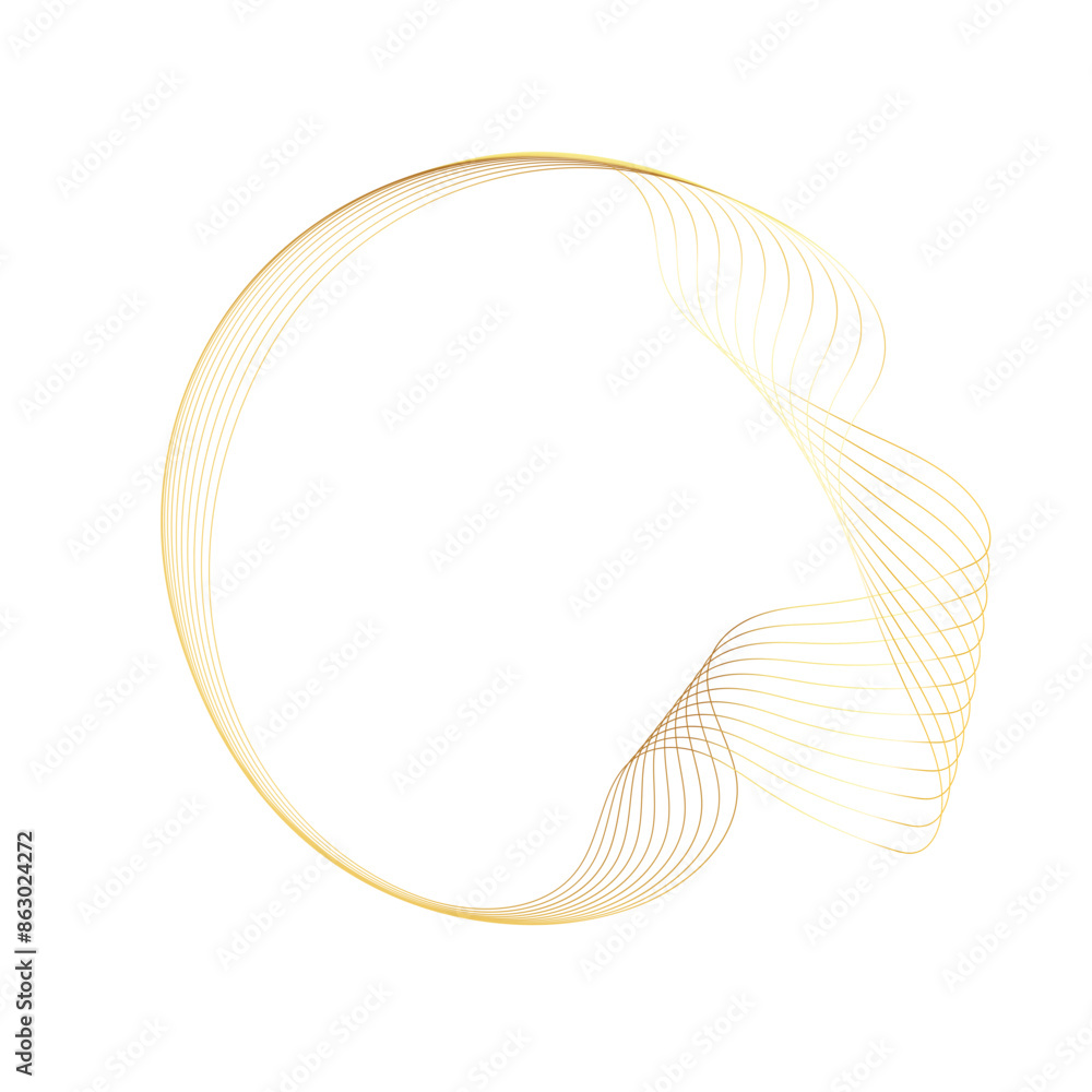 Abstract Gold liquid geometric element, shapes Abstract Gold liquid geometric element, shapes