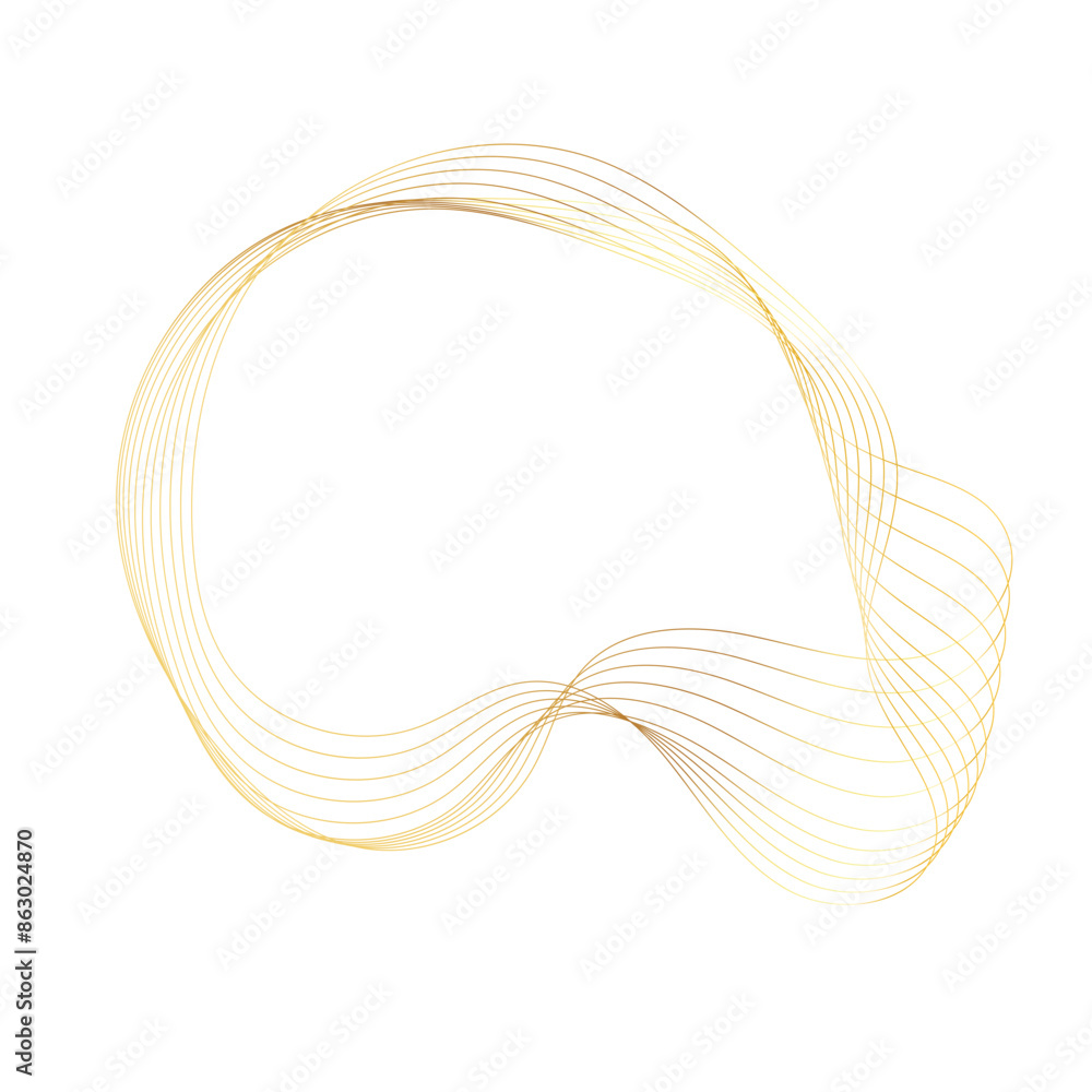 Abstract Gold liquid geometric element, shapes Abstract Gold liquid geometric element, shapes