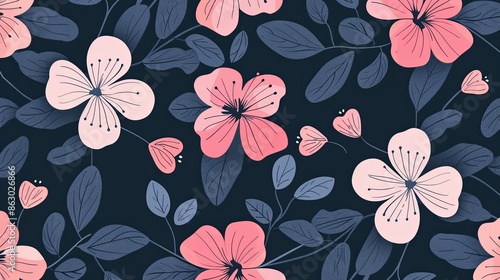 floral wallpaper background