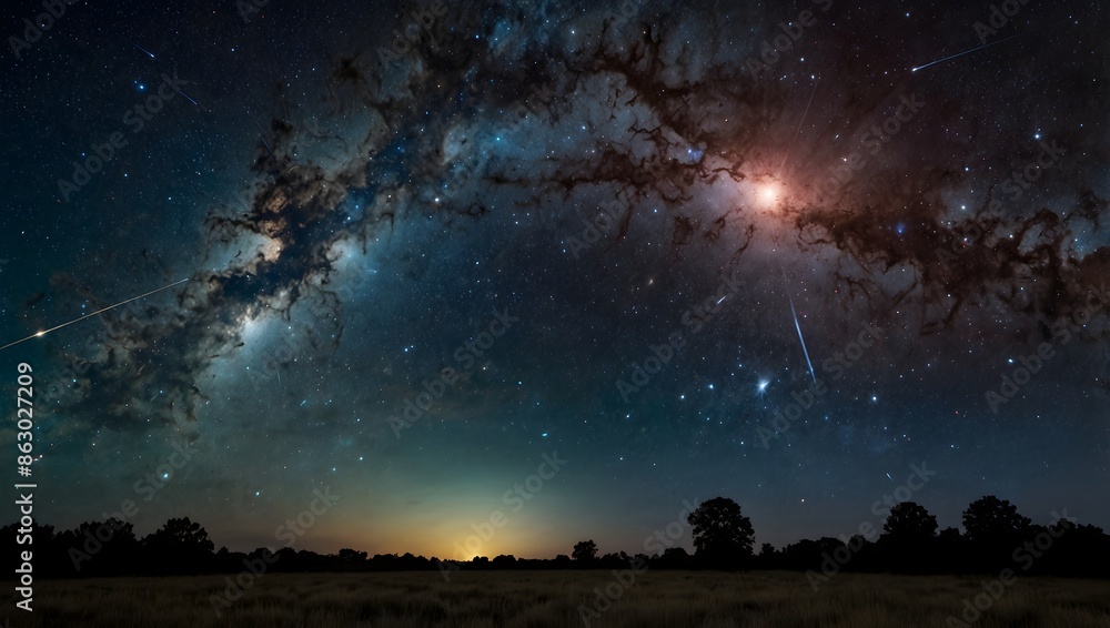 Cosmic rays streaked through the universe, unseen messengers from distant realms ai_generated Cosmic rays streaked through the universe, unseen messengers from distant realms ai_generated