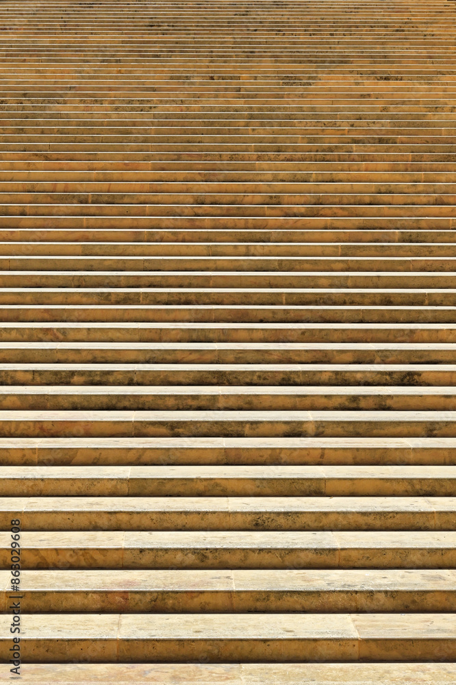 Stone steps in the historic district of a city. No people. Stone steps in the historic district of a city. No people.
