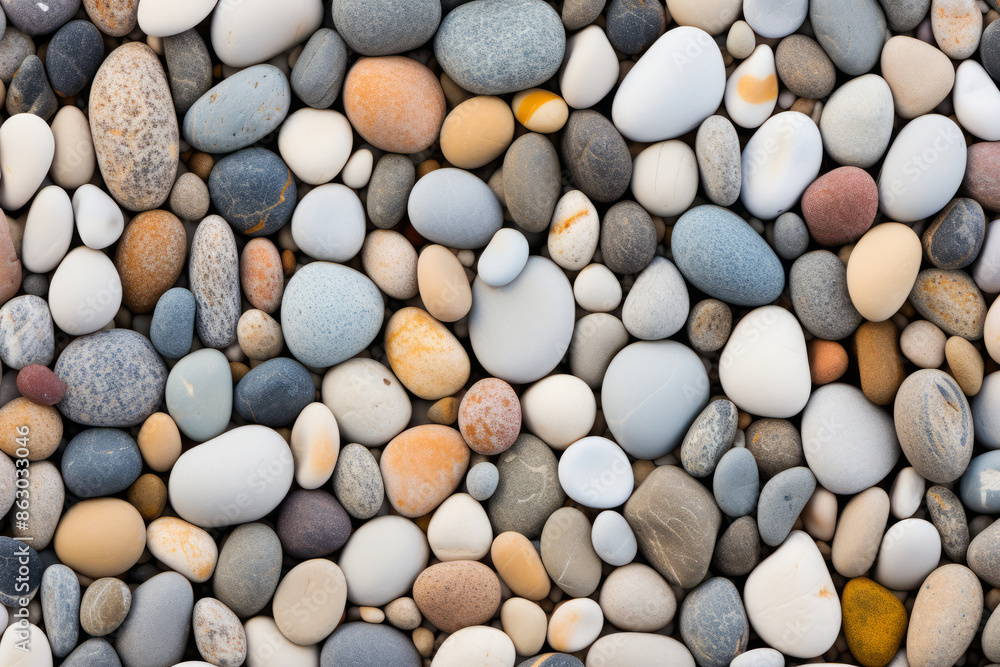 Processed collage of sea shore pebbles texture. Background for banner, backdrop or texture Processed collage of sea shore pebbles texture. Background for banner, backdrop or texture