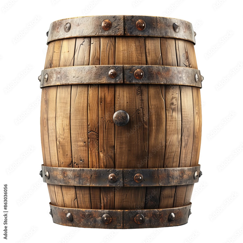 Obraz premium barrel isolated on white