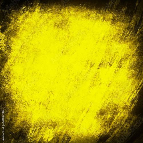 Yellow Grunge Background