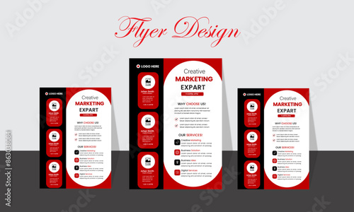 Creative Business Flyer design Teamplate