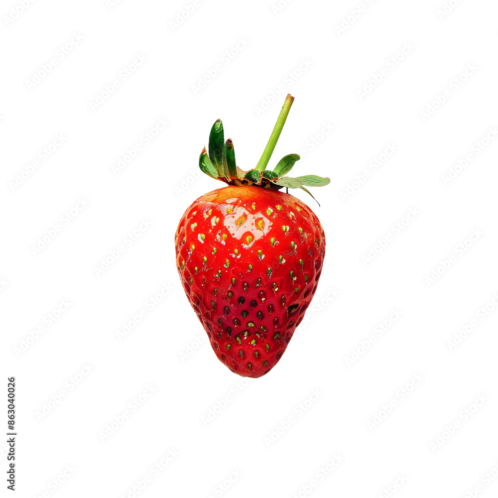 strawberry isolated on white strawberry isolated on white