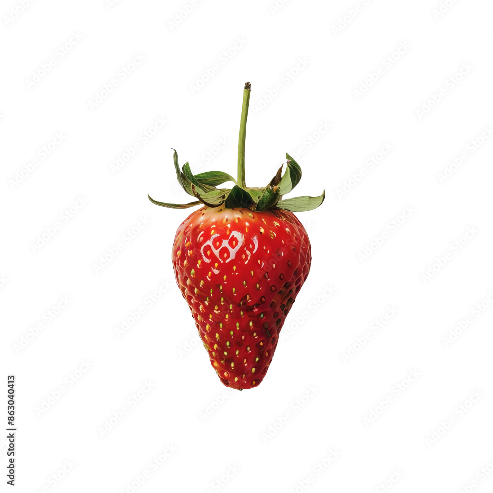 strawberry isolated on white strawberry isolated on white