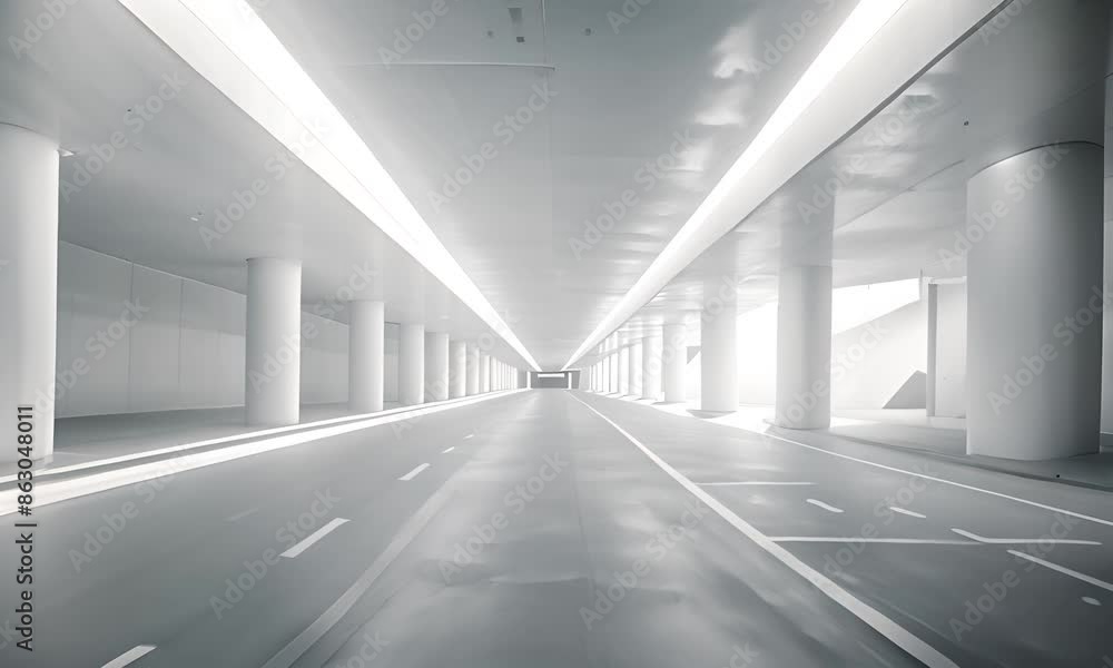 White lines 4K Video White lines 4K Video