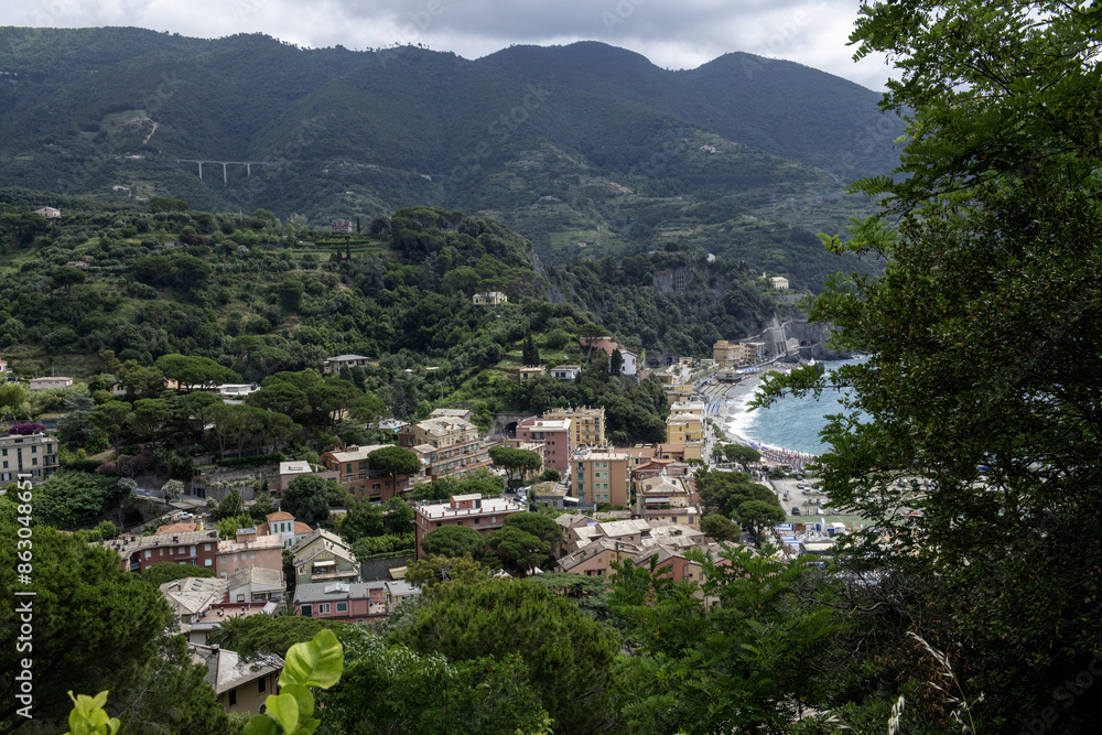 Fototapeta premium Beautiful View of Monterosso