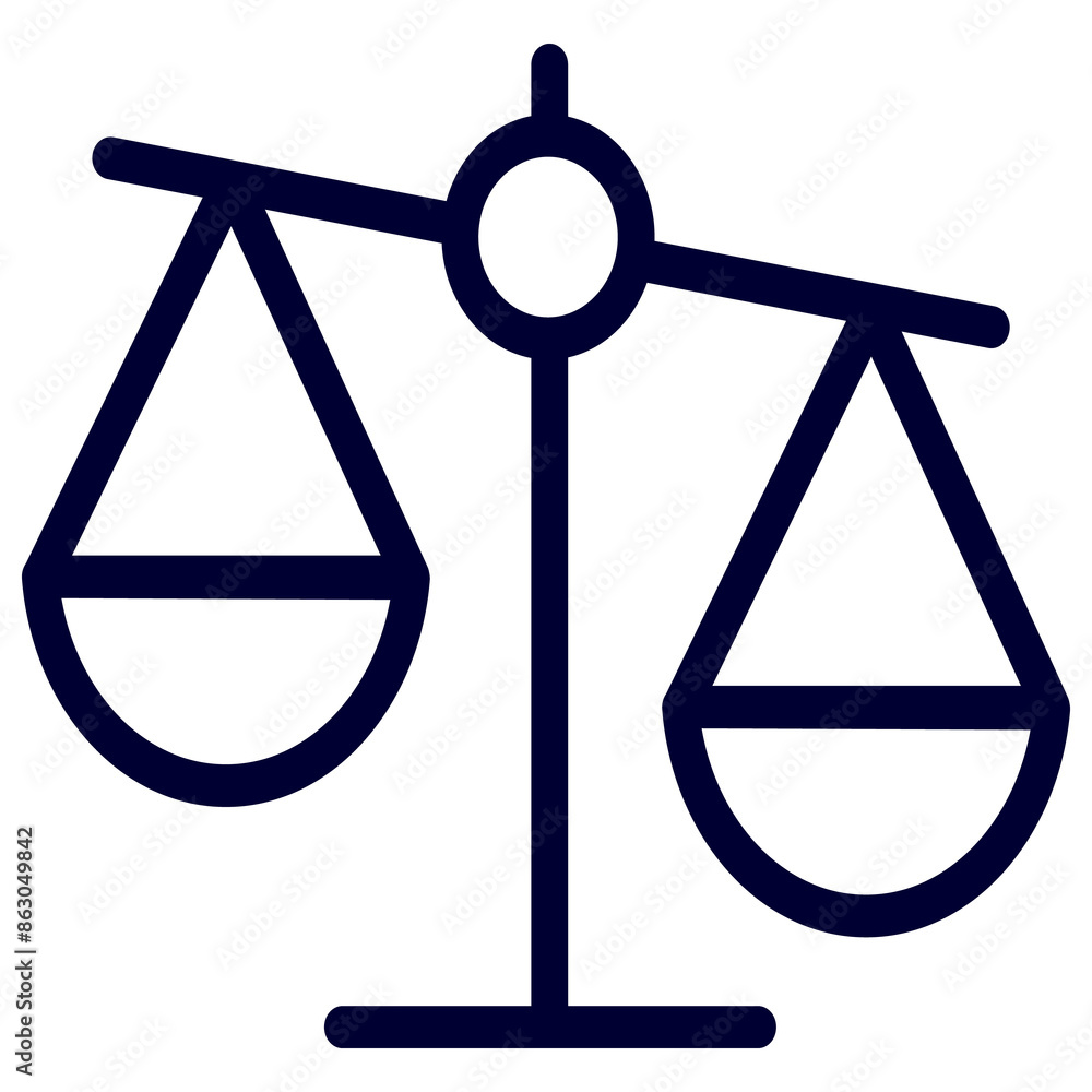 Scales icon vector for web and mobile app. Law scale icon. Justice sign and symbol isolated on transparent background. Scales icon vector for web and mobile app. Law scale icon. Justice sign and symbol isolated on transparent background.