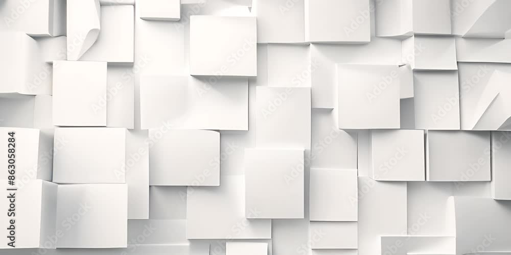 Geometric white pattern for modern background design 4K Video Geometric white pattern for modern background design 4K Video