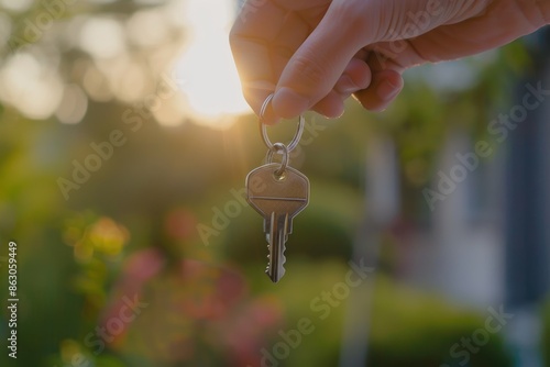 Real estate broker listings purchase offers and key handover.