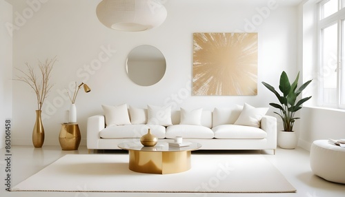 Wallpaper Mural Photo interior modern design room 3d illustration Torontodigital.ca