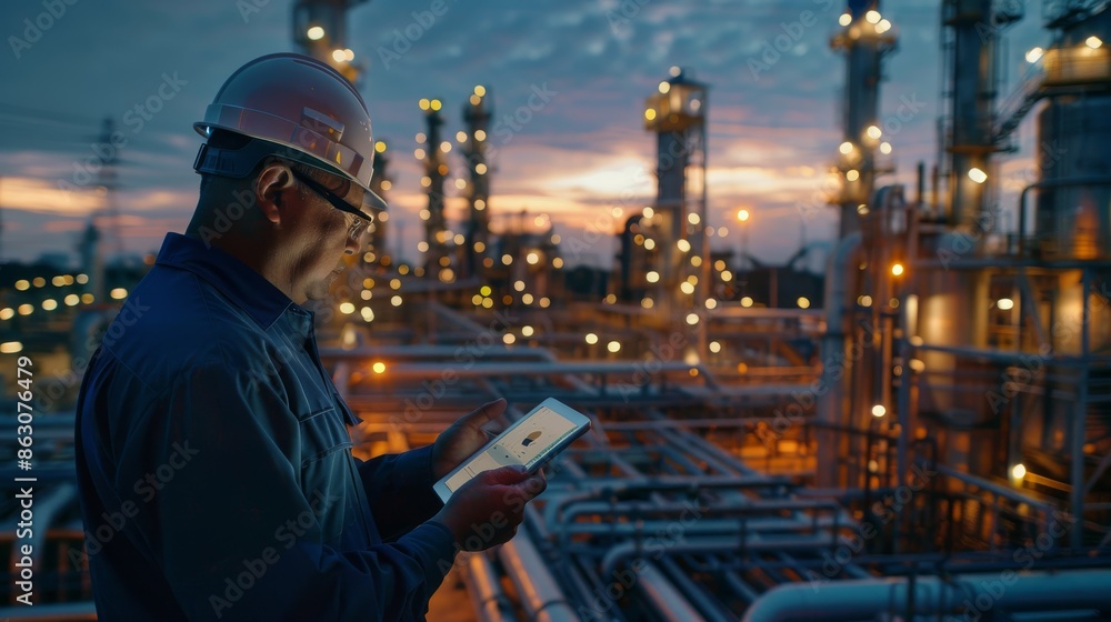 Industrial Worker Monitoring Data at a Refinery Industrial Worker Monitoring Data at a Refinery