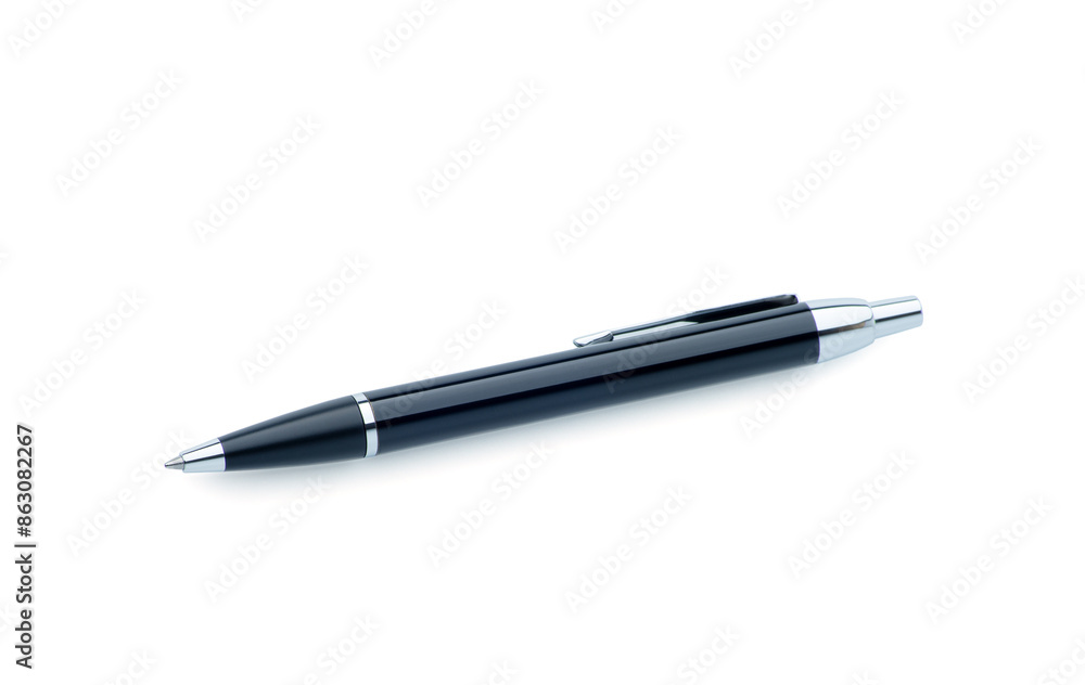 Black pen isolated on white background Black pen isolated on white background
