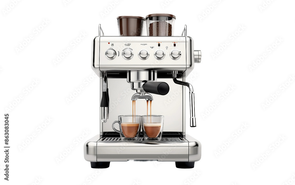 maker isolated on white Machine maker isolated on white Machine