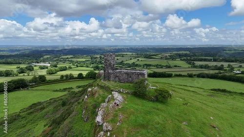 Parish Church of St Michael De Rupe at Brentor in West Devon photo