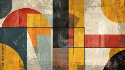 Constructivism abstract wallpaper. Modern Abstract wallpapers and backgrounds. Cubism abstract wallpaper