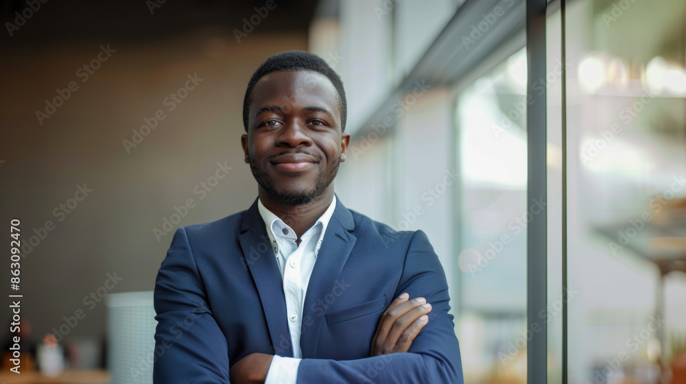 Obraz premium Entrepreneur Businessman Workingman Suit Business Startup Starting Business Leadership CEO Director Professional