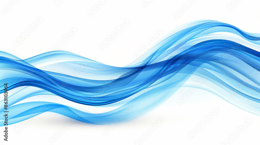 Cool Blue Abstract Wave Pattern Background Cool Blue Abstract Wave Pattern Background