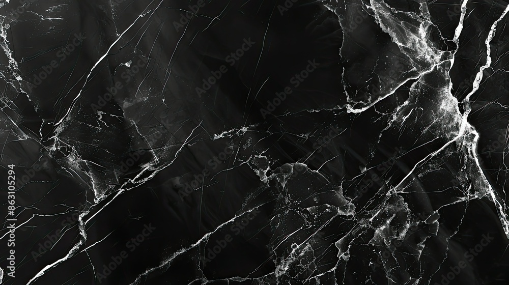Black Marble Texture with White Veins Black Marble Texture with White Veins