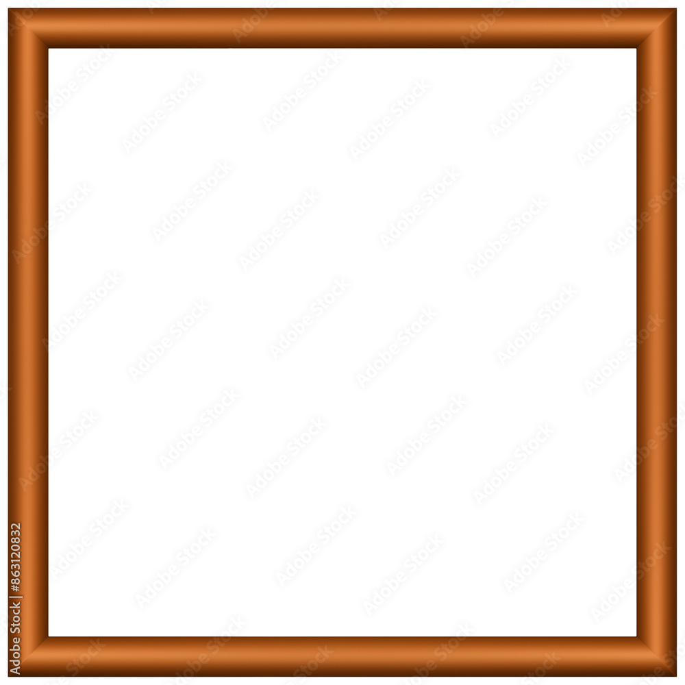 Transparent Frame PNG - Orange Square Transparent Frame PNG - Orange Square