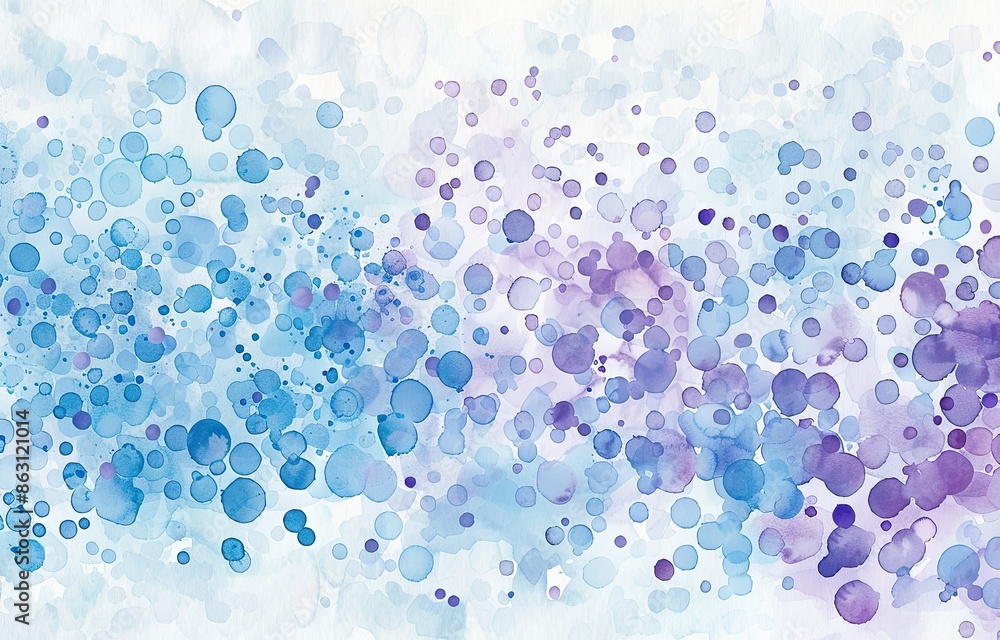 A white background with tiny blue and purple dots that realistically depicts the beauty of raindrops on glass. A white background with tiny blue and purple dots that realistically depicts the beauty of raindrops on glass.