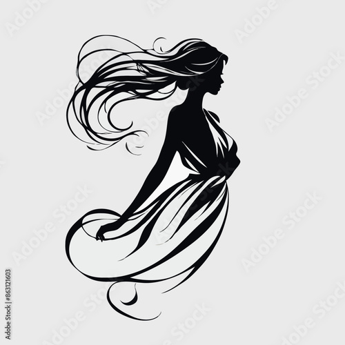 Dibujo de mujer