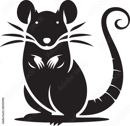 Rat vector illustration 