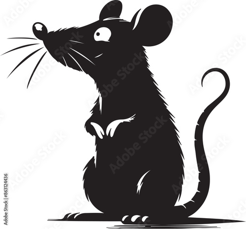 Rat vector illustration 