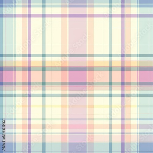 Seamless pattern ornament tartan, check in pastel colors