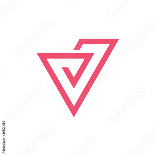 V LOGO LINE ART Free Download V LOGO LINE ART - GFXLoad