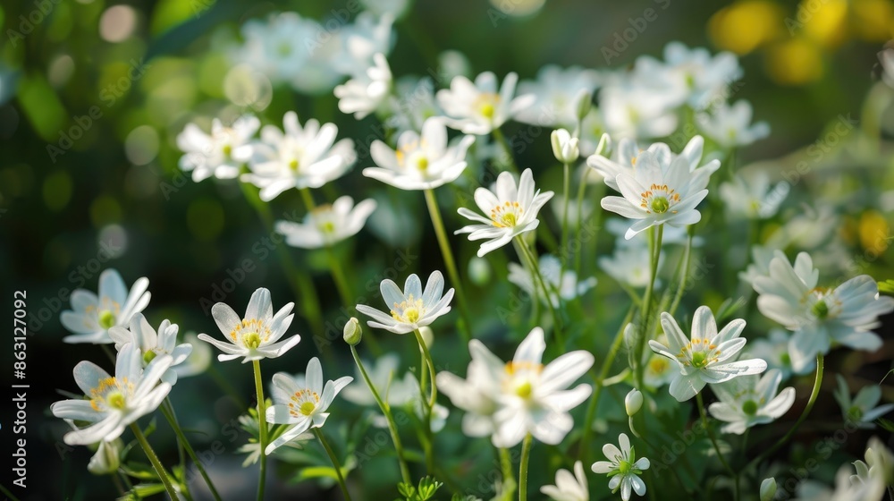 A picture showcasing white flowers found in my garden A picture showcasing white flowers found in my garden