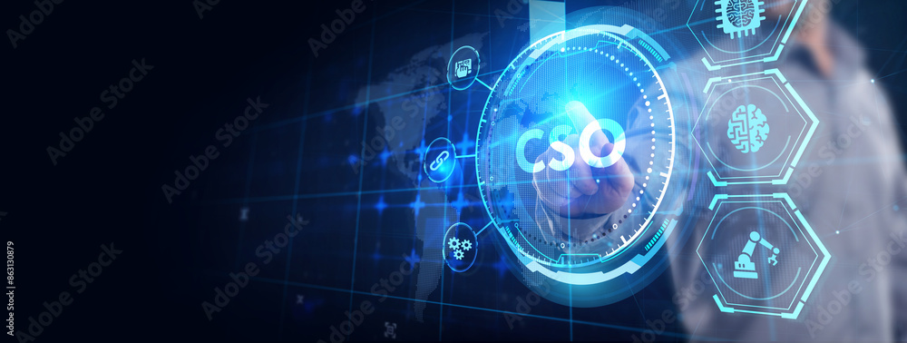 Business, Technology, Internet and network concept. CSO. Business, Technology, Internet and network concept. CSO.
