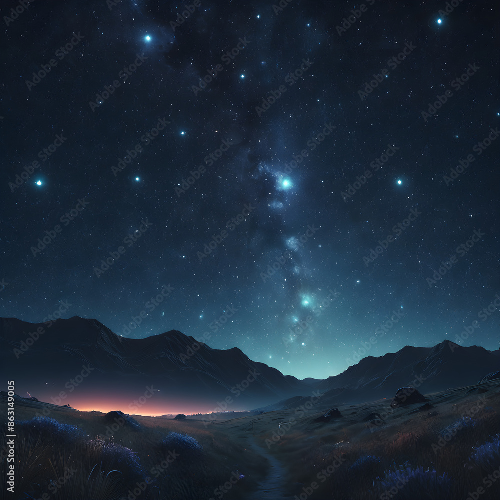 Luces celestiales hermosas, sobre un hermoso pueblo Luces celestiales hermosas, sobre un hermoso pueblo