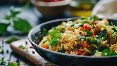 Spiced rice dish