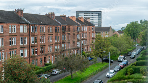 The view from the window reveals the city of Glasgow, Scotland, with its mix of historic architecture and green space © NIMBUS BREW