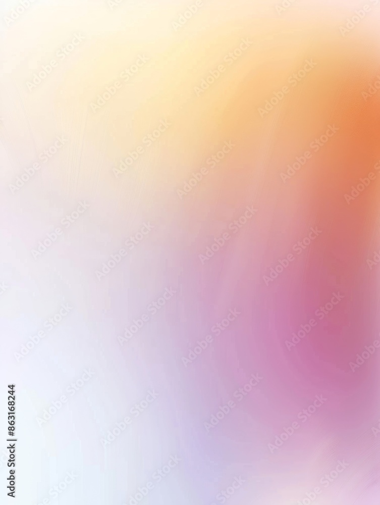 Soft Gradient Background in Light Orange and Blue，The color palette is ...