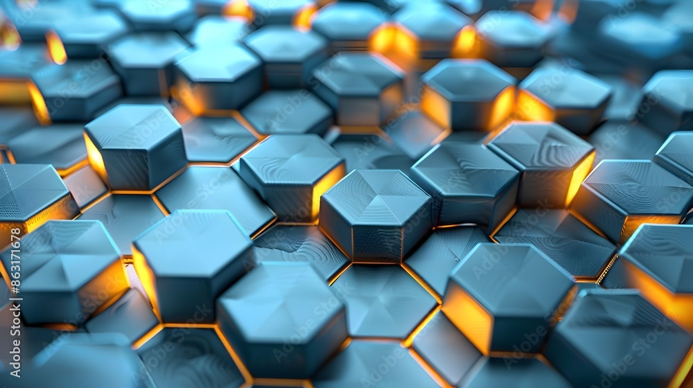 Ethereal Hexagonal Geometric Abstract Seamless Background Mosaic Pattern Digital Art Ethereal Hexagonal Geometric Abstract Seamless Background Mosaic Pattern Digital Art
