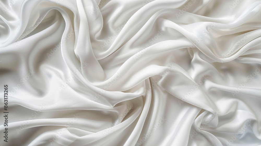 Obraz premium White fabric background 
