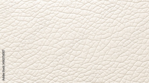 White leather texture pattern background, closeup leather texture, Wallpaper Background for Business, Ivory.