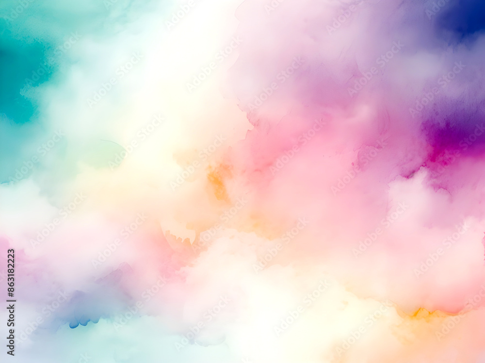 abstract watercolor background. soft, dreamy quality with subtle blending and gradients. Ai generated abstract watercolor background. soft, dreamy quality with subtle blending and gradients. Ai generated