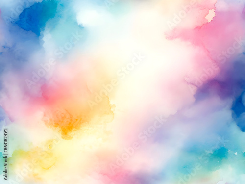 abstract watercolor background. soft, dreamy quality with subtle blending and gradients. Ai generated