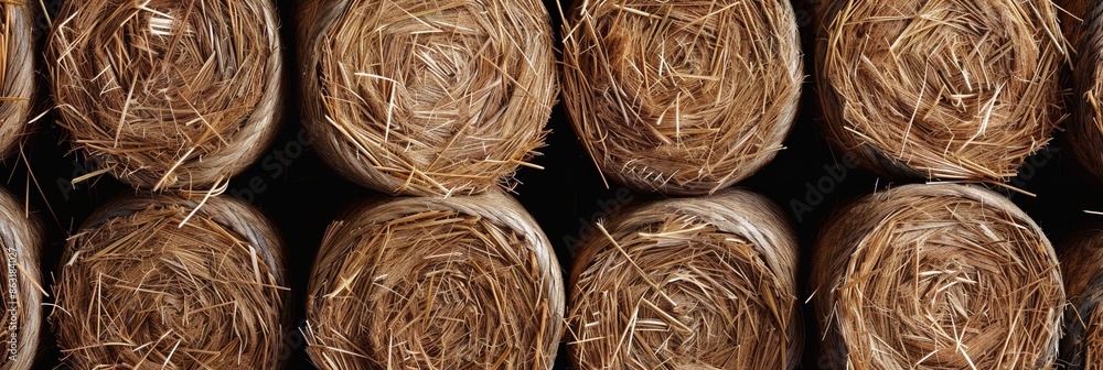 Abstract seamless pattern background of hay bale Abstract seamless pattern background of hay bale