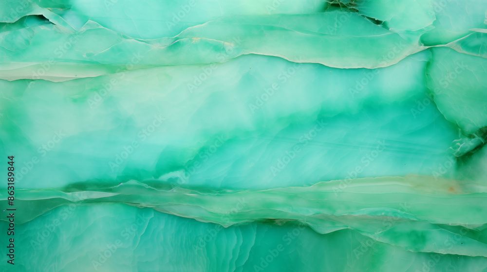 Fototapeta premium Chrysoprase Gemstone, Abstract Image, Texture, Pattern Background, Wallpaper, Background, Cell Phone Cover and Screen, Smartphone, Computer, Laptop, 9:16 and 16:9 Format - PNG