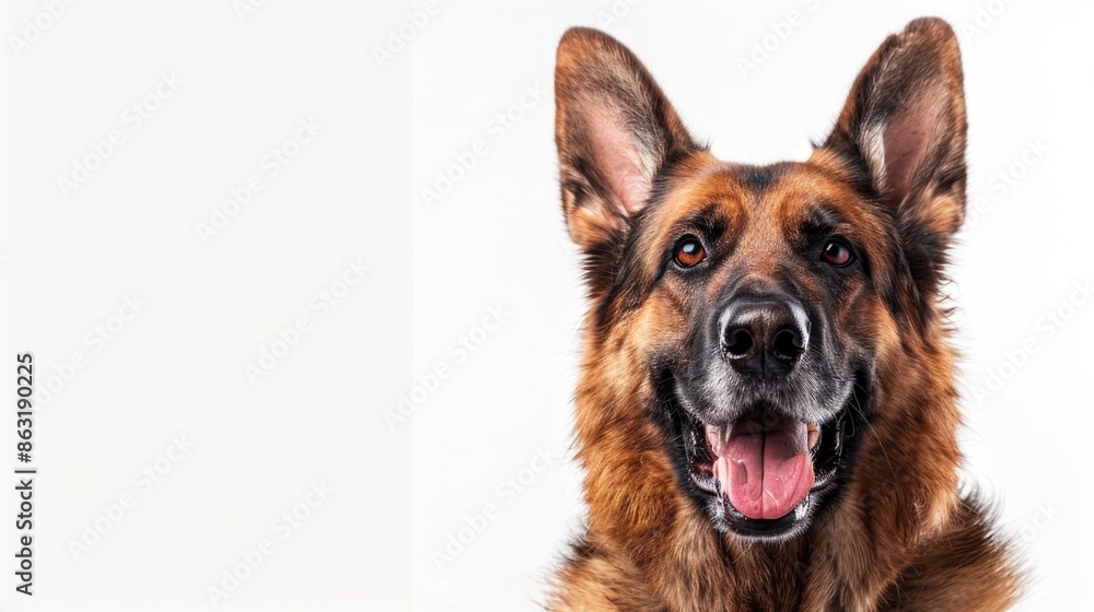 A close-up shot of a dog with its mouth open, suitable for use in various contexts such as education, entertainment, or advertising A close-up shot of a dog with its mouth open, suitable for use in various contexts such as education, entertainment, or advertising